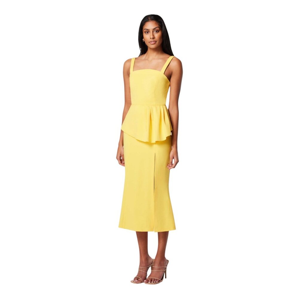 NWT Elliatt Artists Midi Dress in Sunny Yellow - Picture 7 of 12